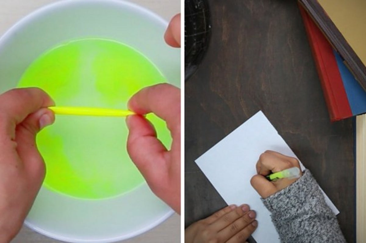 Make This Crazy Cool Invisible Ink Marker Using Just 3 Ingredients