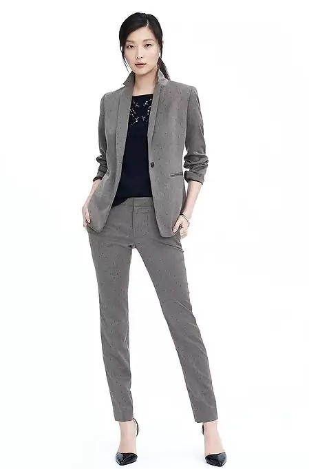 petite dressy pants suits for evening wear