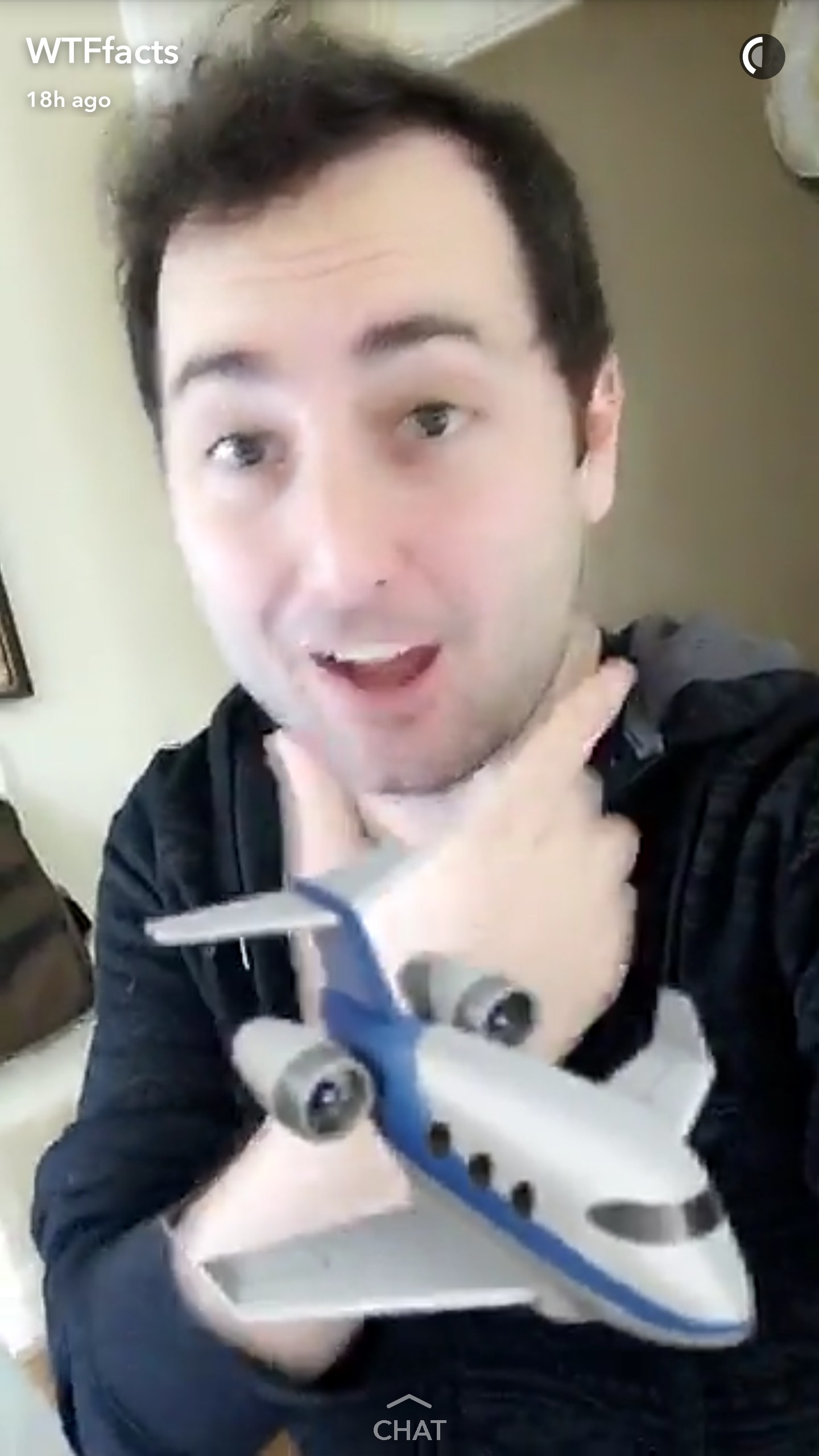 Want a couple random and weird facts every single day? You'll never know what you learn with this Snapchat account. Today I learned most airplane pilots aren't allowed to have beards... What will you learn today?
