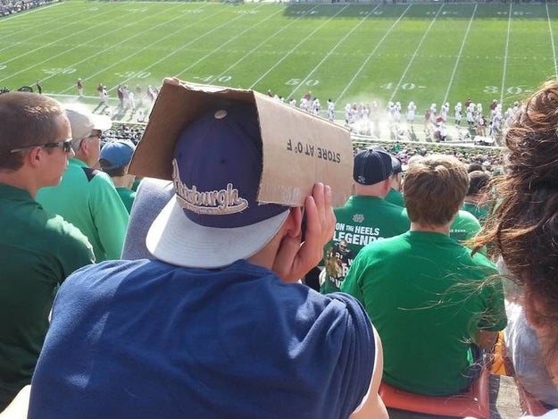 You know how baseball caps work.