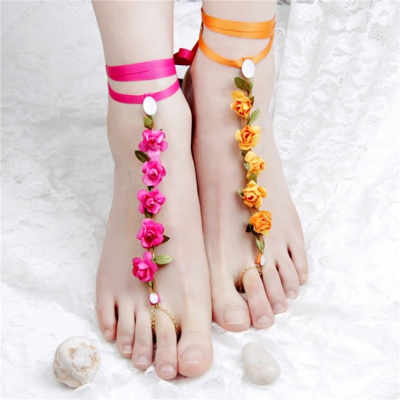 Ribbon Anklets Beach Jewelry