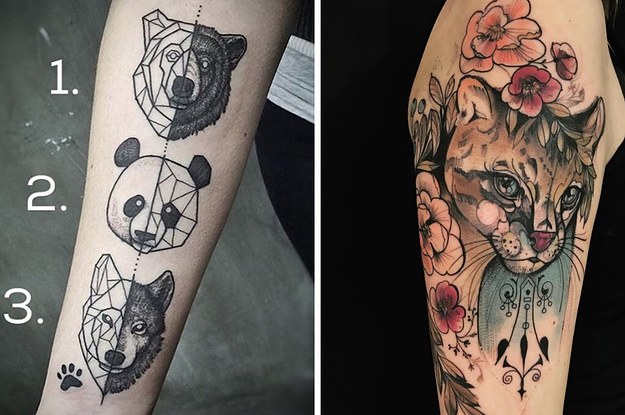 Colorful Animal Tattoos | Animal tattoos, Watercolour tattoo men, Animal  tattoo