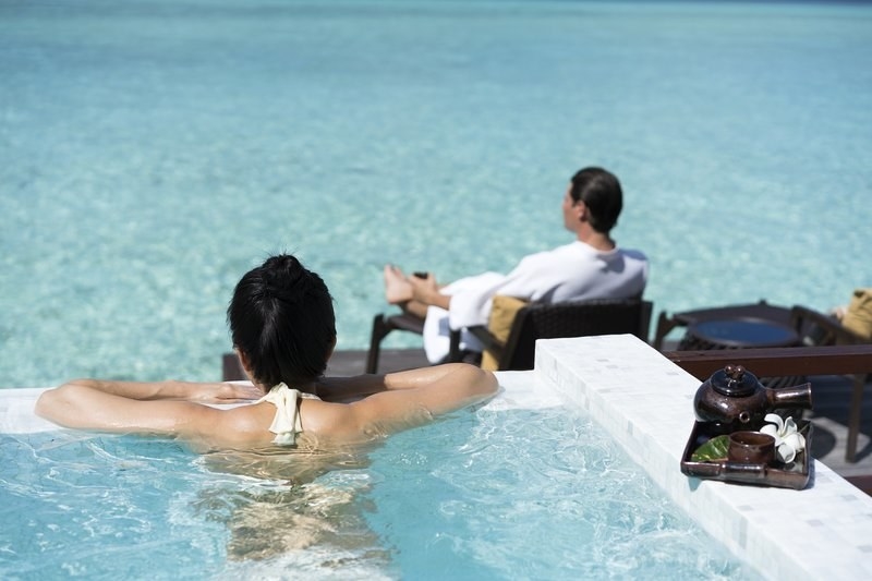 Get a couple’s massage at a luxurious spa like the Ocean Retreat Spa, to relieve all that tension and stress in your muscles as well in your relationship!