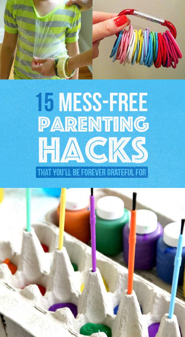 15 No-Mess Parenting Hacks That Are Sheer Genius