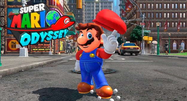Y como es tradición, una nueva entrega de Mario: Super Mario Odyssey.