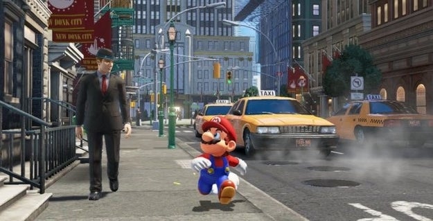 El juego verá a Mario saliendo del Mushroom Kingdom a un nuevo mundo (sospechosamente parecido al nuestro) en el que, como siempre, tendrá que rescatar a la princesa Peach.