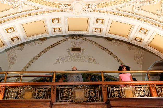 The visit was, of course, a dream come true for Daliyah. Though her parents had to explain to her just how big of a deal it was, libraries are always a big deal for her.