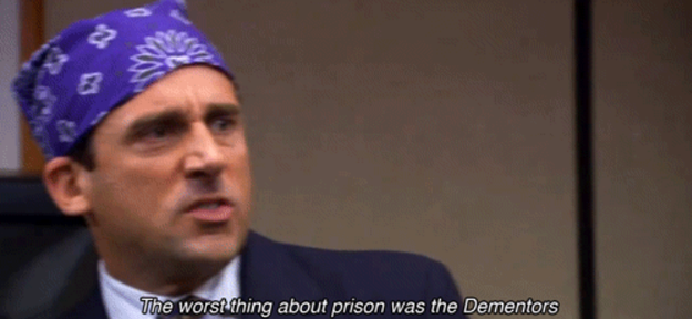 When Michael talked about being locked up: