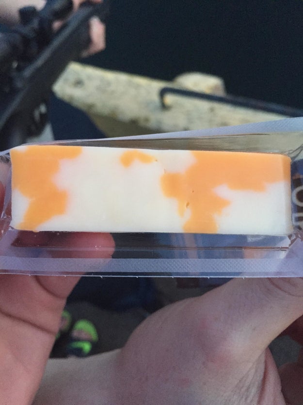 The world on a cheese stick: