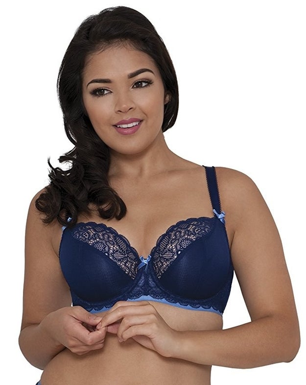 Curvy Kate specializes in D-K cup bras and swimwear with crisp, classic designs.