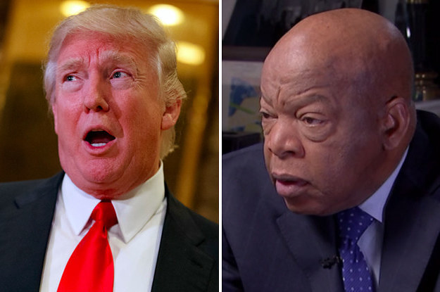 People Can't Believe Trump Is Feuding With Civil Rights Leader John Lewis