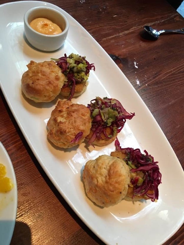 FRIED CHICKEN BISCUIT BITES