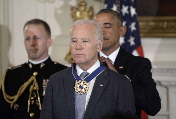 Obama Surprising Biden With The Medal Of Freedom Has Been Turned Into An Extremely Pure Meme