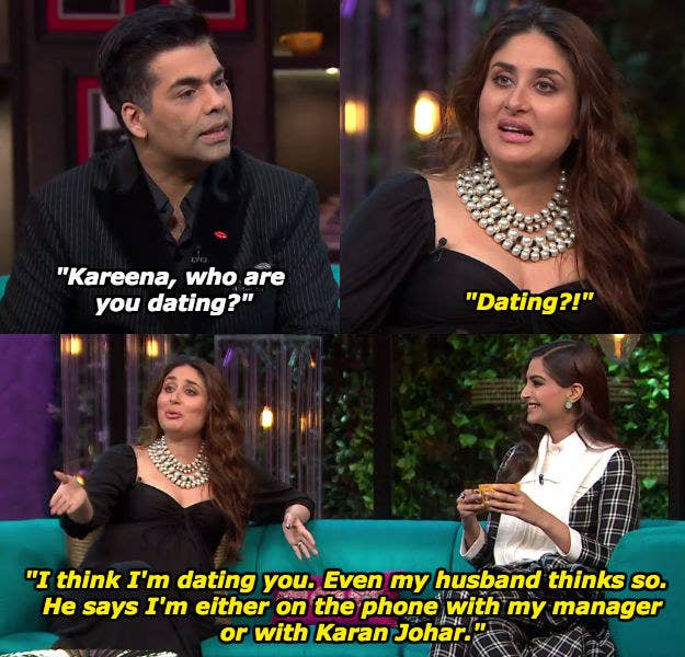 18 Hilarious Moments From Kareena Kapoor Khan And Sonam Kapoor S Koffee With Karan Episode 4,661 likes · 5 talking about this.