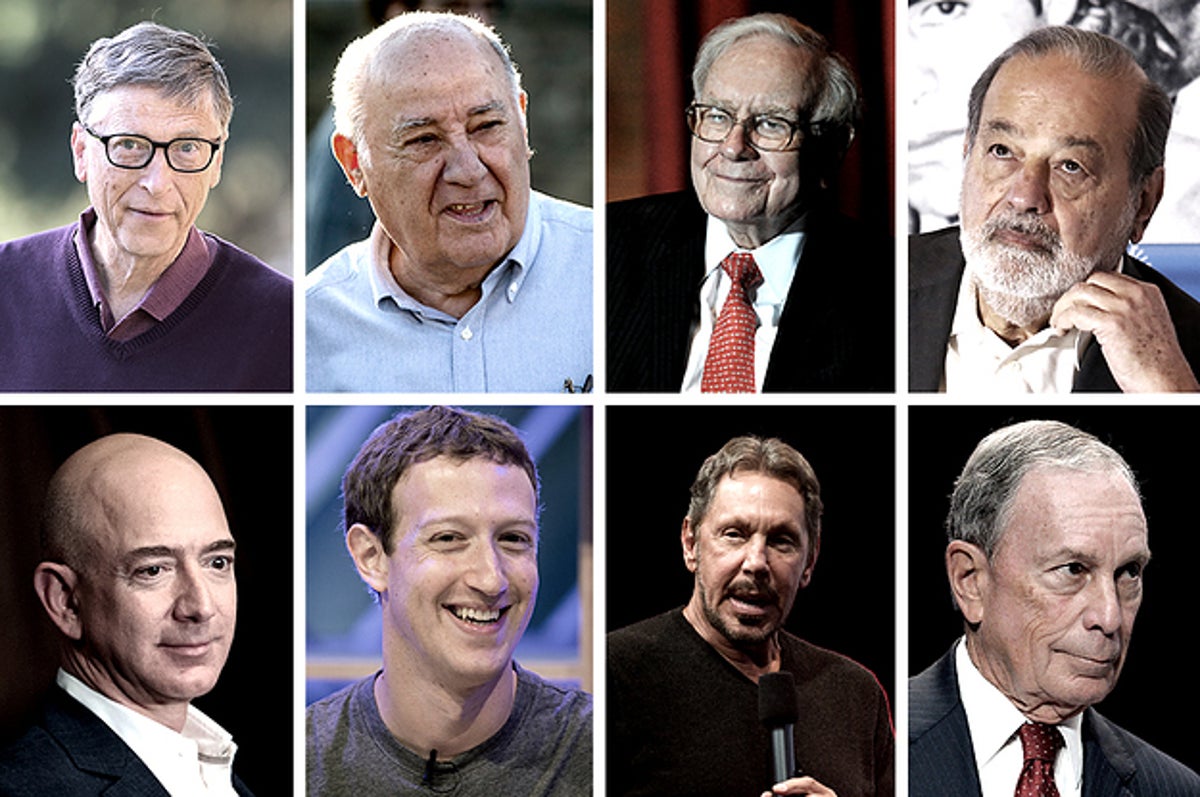 Meet the 8 men who are wealthier than half the globe
