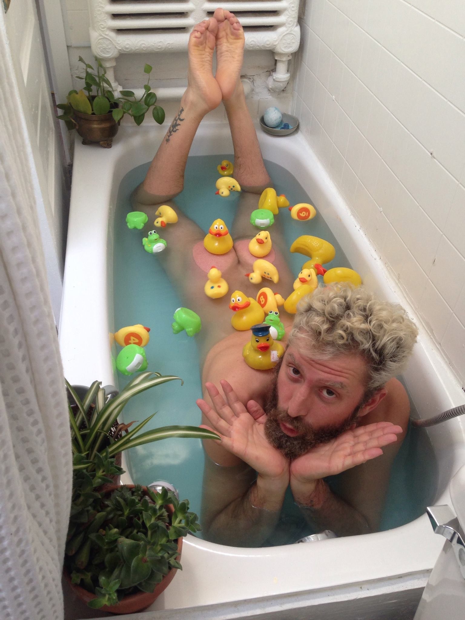 Bathing At Strangers Houses, Seattle Bathtub Guy