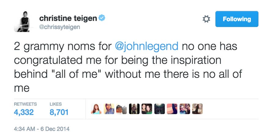 18 Times Chrissy Teigen Totally Owned John Legend