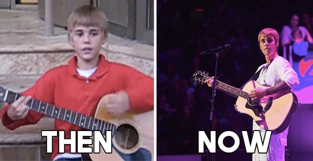 And the little kid who posted singing videos all over YouTube is now one of the most successful artists in the world.