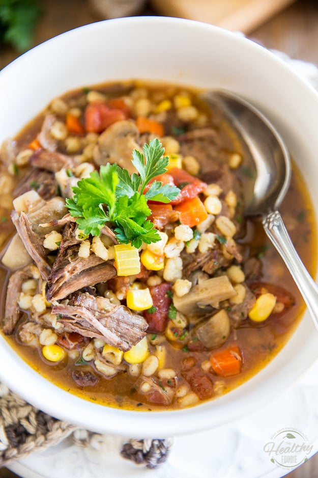 Comforting Beef And Barley Stew