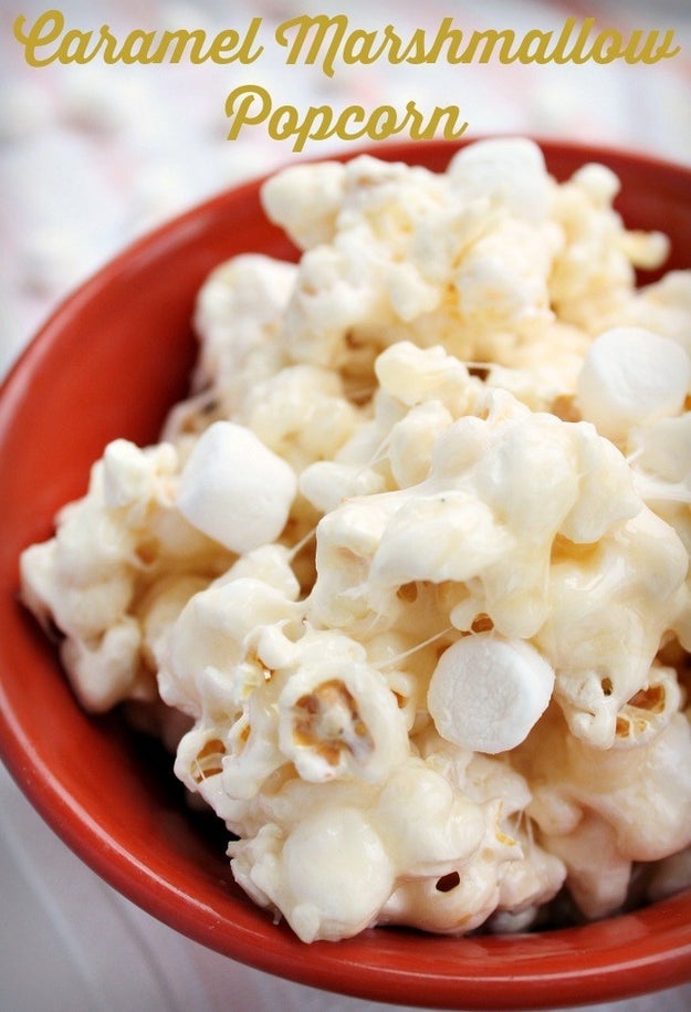 Caramel Marshmallow Popcorn