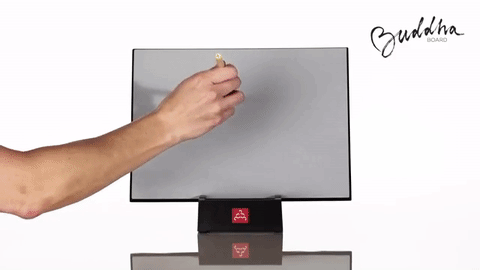 "I love my Buddha Board. I got mine in Japan at Epcot and it’s so cool! You dip the paint brush and write on the paper like material. I find that this really helps when I’m stressed." —corynnebGet one from Amazon for $30.