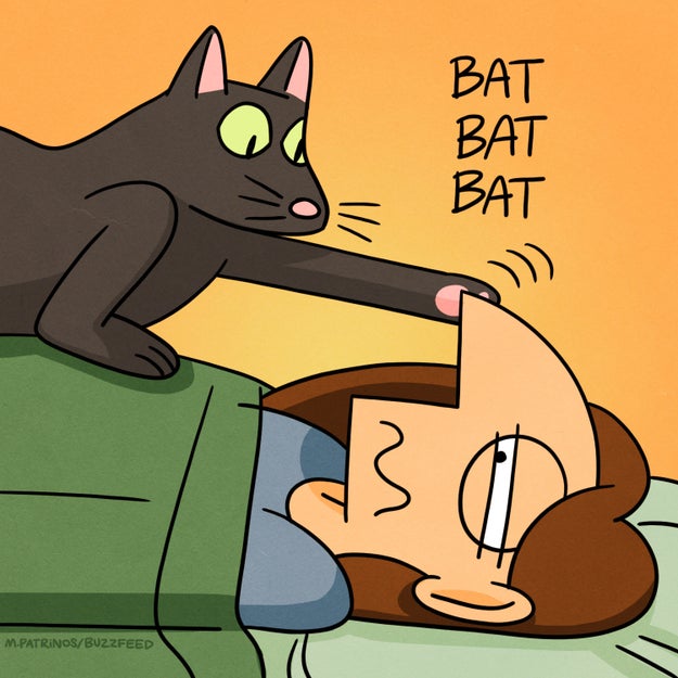 An alarm clock.