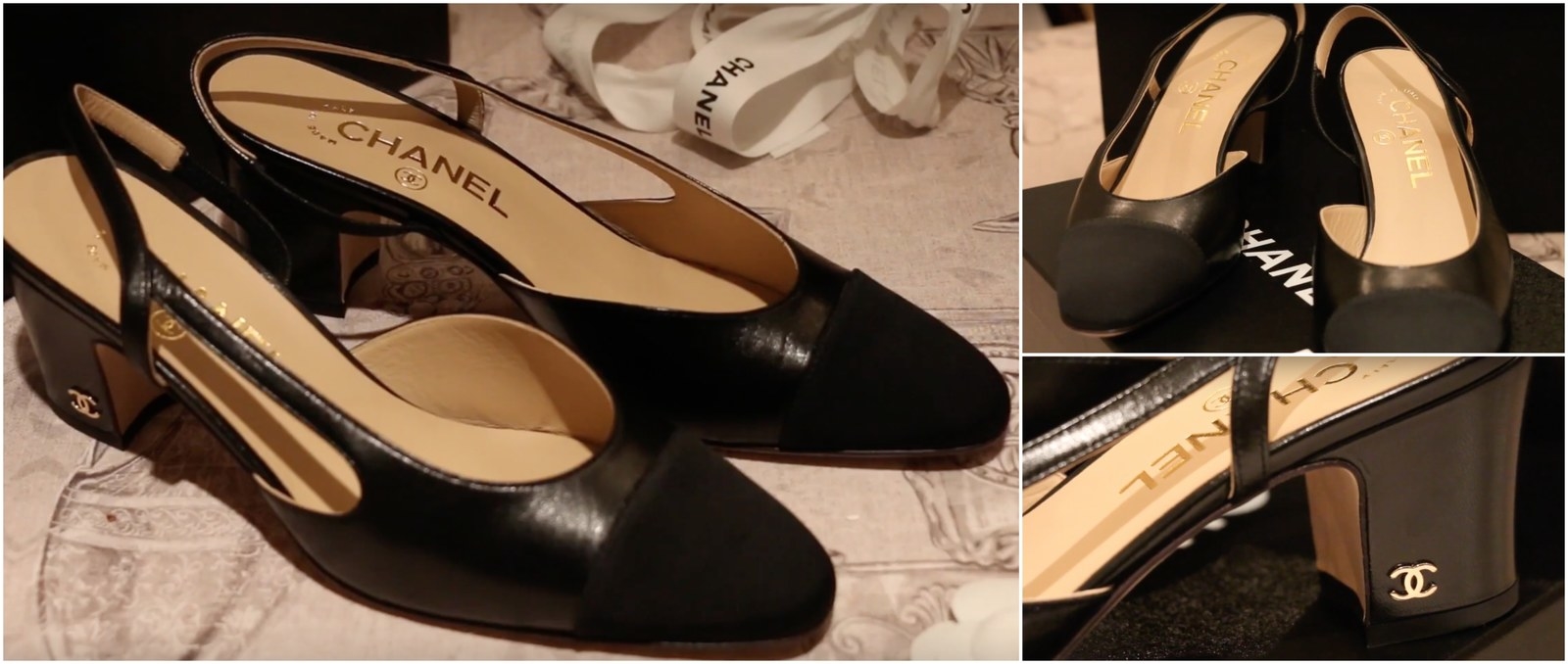 The third item on my list would be black pumps or slings. Chanel Black Pumps are very versatile and sophiscted looking. They are sure to elevate your appearance, regardless of where you are. They are classic and never go out of style. P.S. The ones shown above are slings.