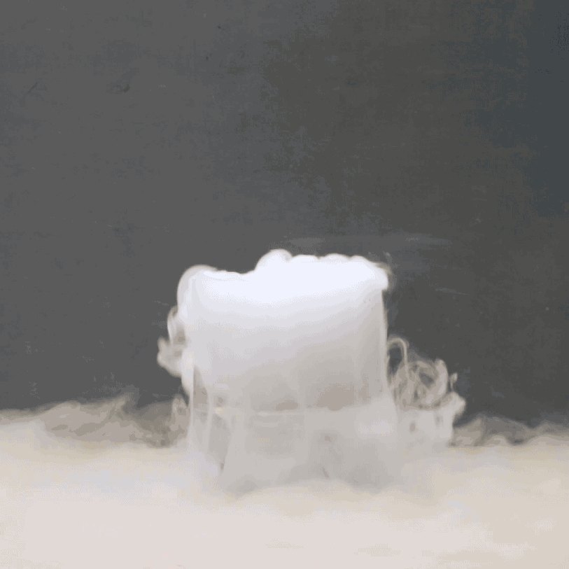 This Dry Ice Sublimation Experiment Will Probably Blow Your Mind