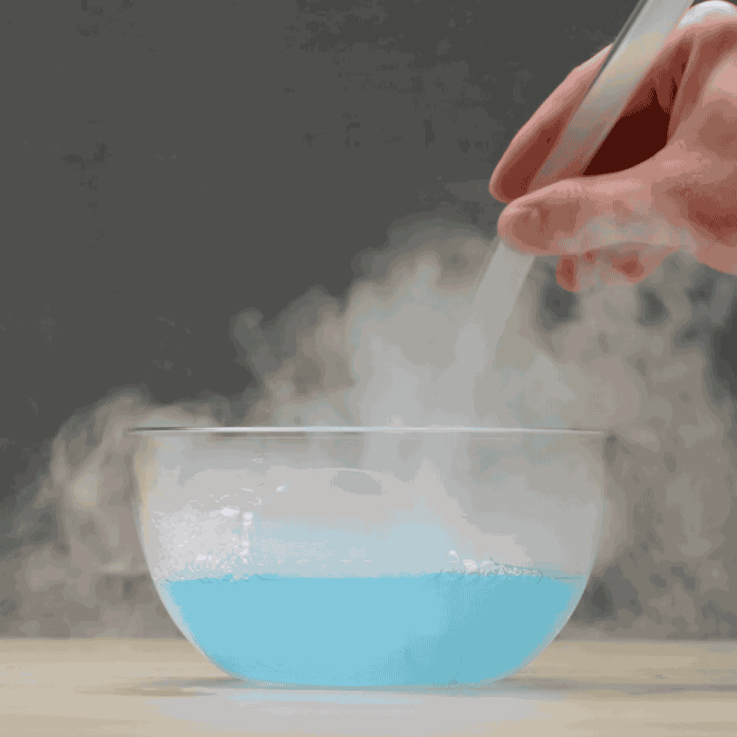 This Dry Ice Sublimation Experiment Will Probably Blow Your Mind