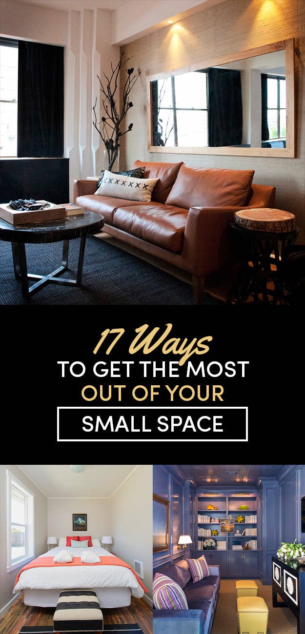 17 Ways To Make A Small Room Feel So Big