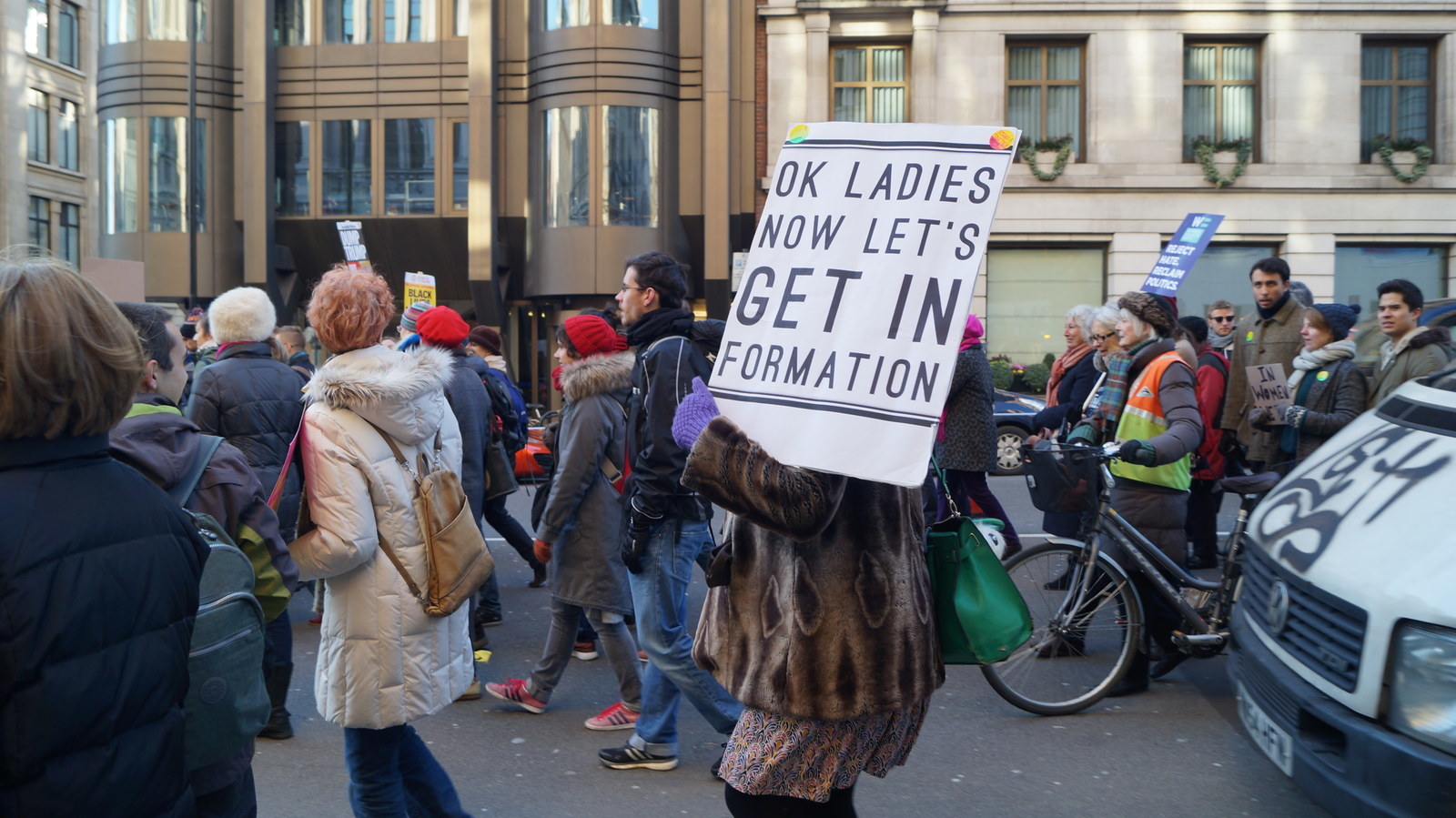 Literally Just 19 Of The Most Badass Signs From The Women's March On London