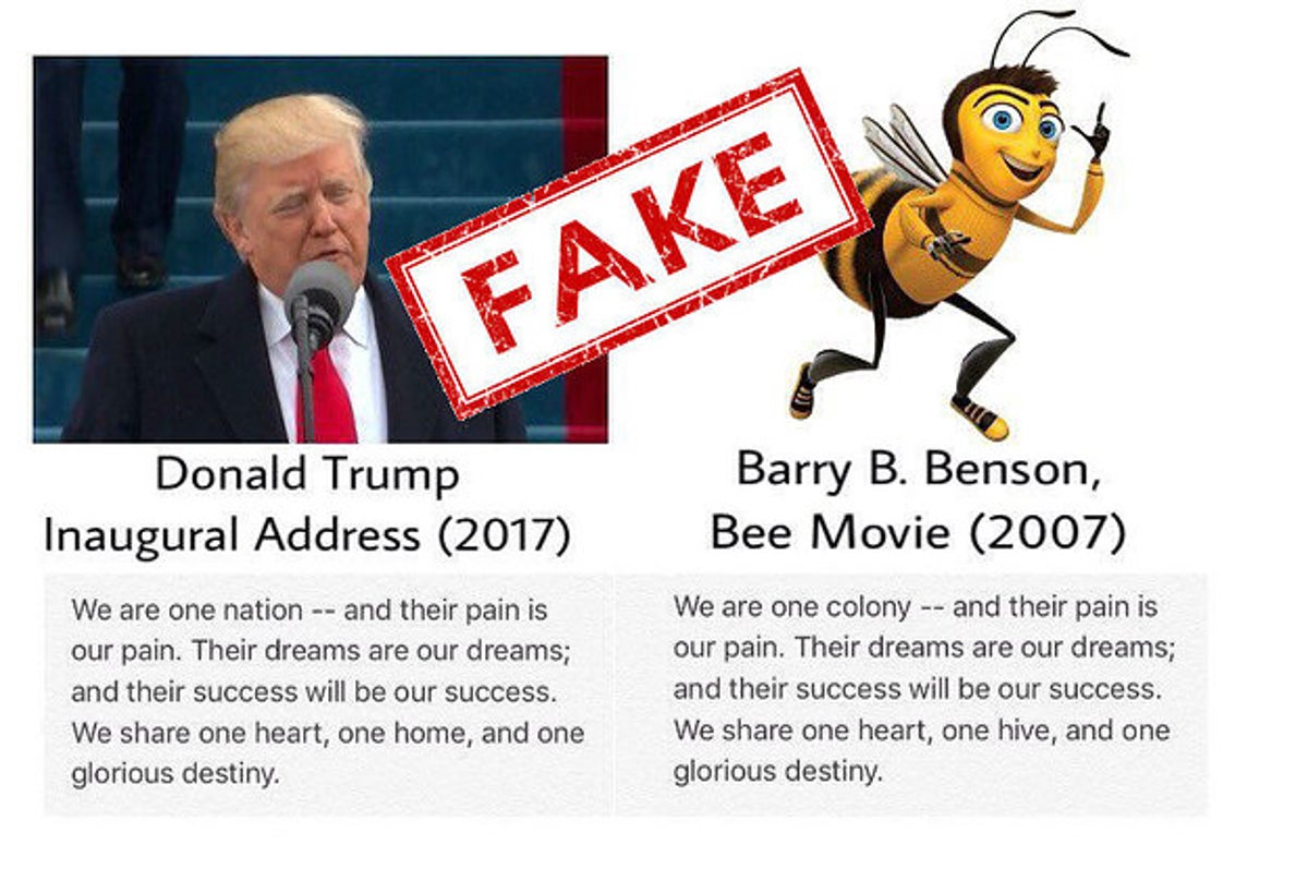 Donald Trump Did Not Quote Bee Movie In His Inaugural Address