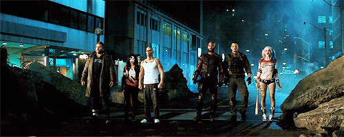 The film's ensemble cast includes Viola Davis, Will Smith, Jared Leto, Margot Robbie, and Cara Delevinge, and has a RottenTomatoes score of 26%, with an audience score of 63%.