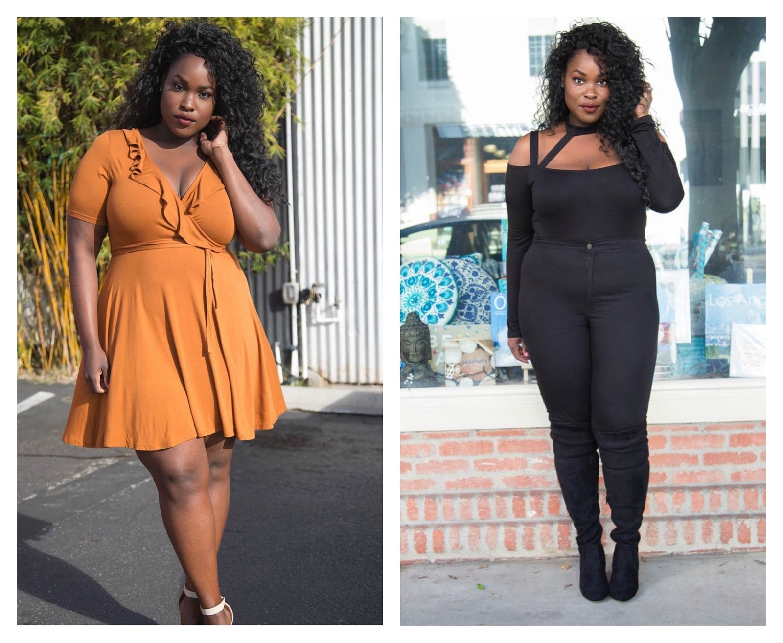 Not only does Jerae look stunning in every outfit, she has her poses and her smize down to a tee.