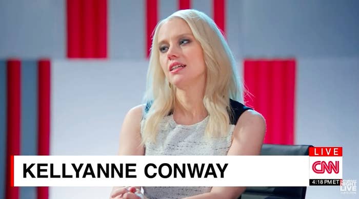 Trump Counsel Kellyanne Conway Says She Is Just In It For The Fame In Snl Chicago Skit