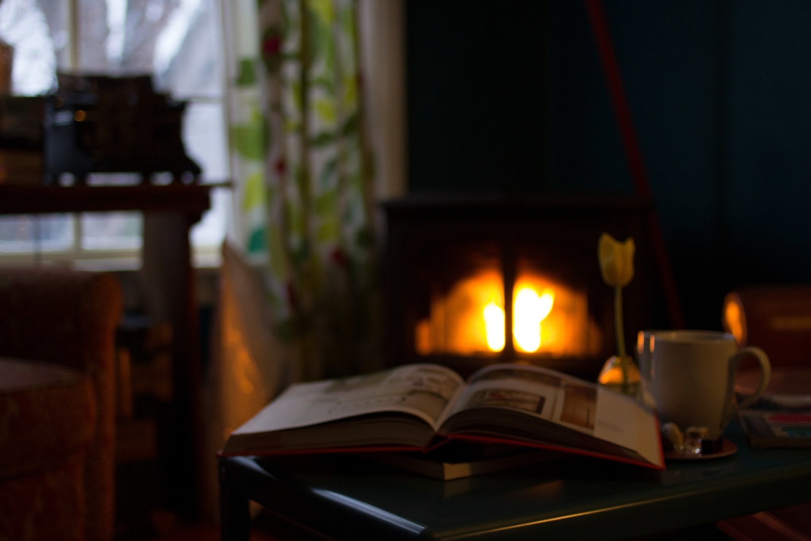 "Thou shalt light fires" is basically the golden rule of winter.