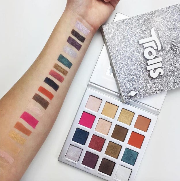 Pur DreamWorks Trolls Eyeshadow Palette cooks up 16 colorful shades inspired by your favorite neon forest dwellers.
