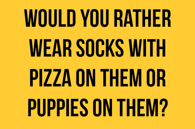 Can You Choose Between Puppies And Pizza?