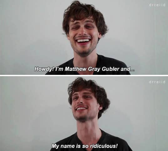 Matthew Gray Gubler Has Love Advice For You So You Should Probably Take It