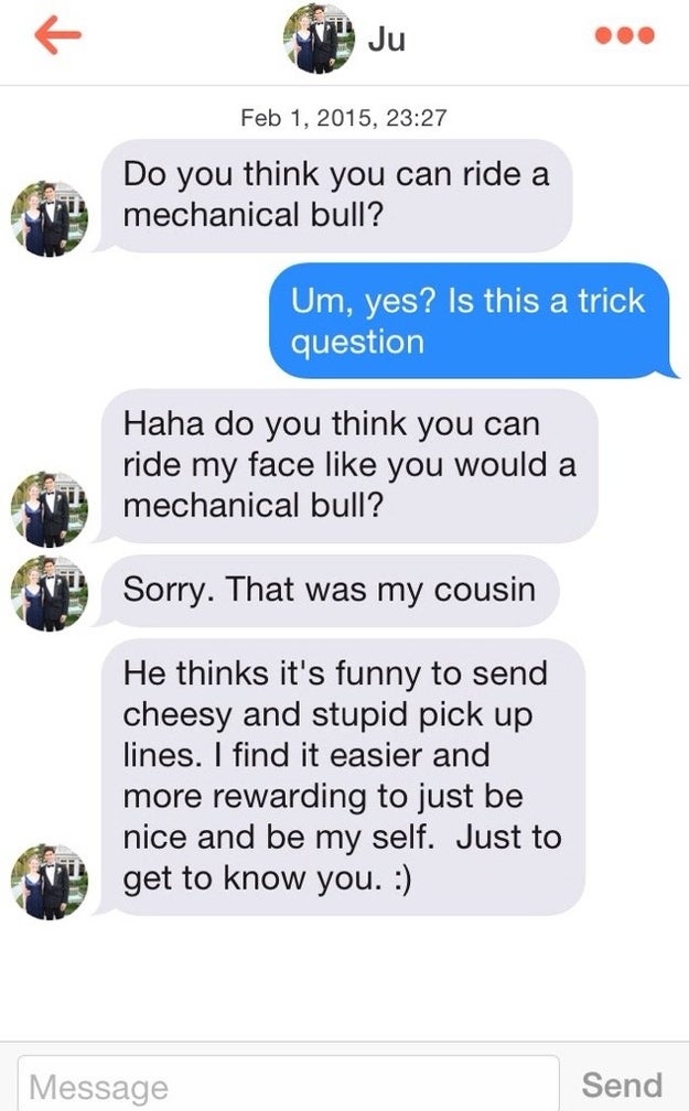 "My cousin is such a mischievous scamp!"