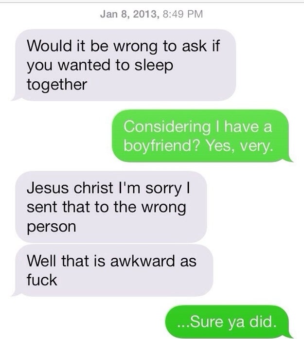 "What an awkward error I just made!"