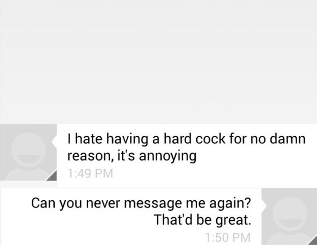 "I wanted to tell someone else about my penis!"