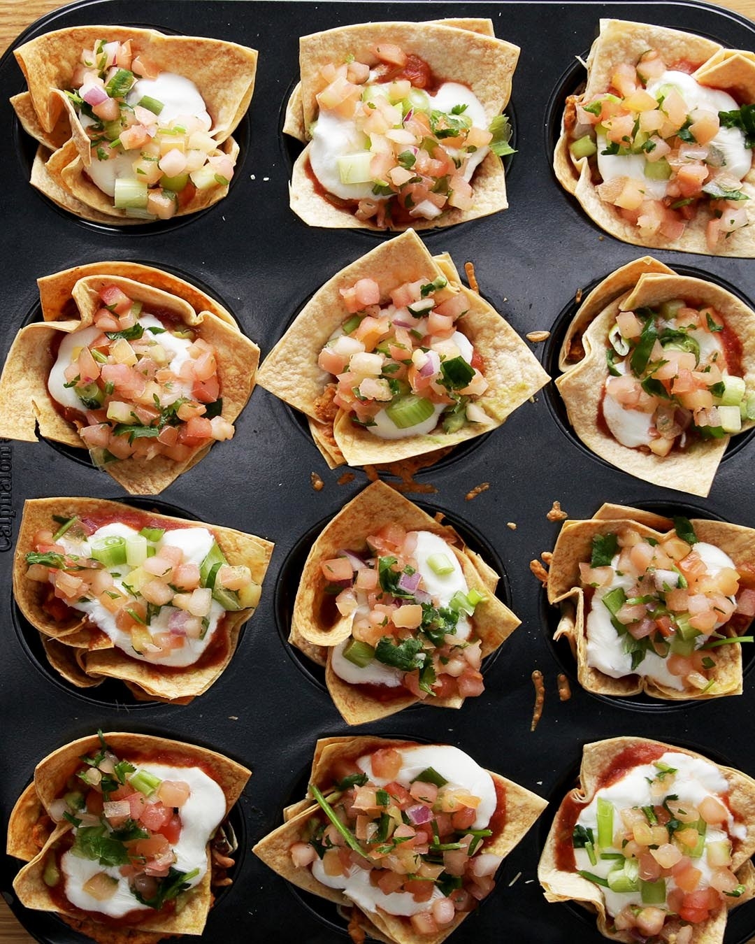 Seven-Layer Dip Cups