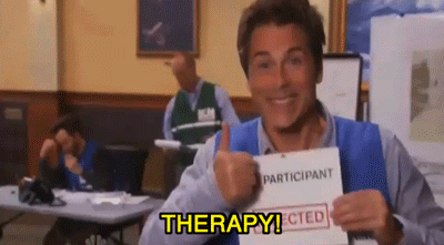 "I signed myself up for therapy!" —sonjak49f90af61