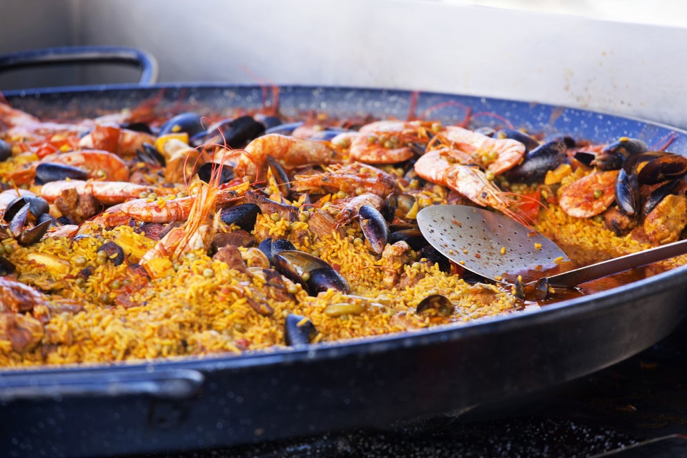 ...but they could never top the grand feast that was a massive serving of paella.