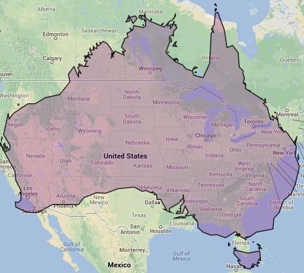 29 Maps Of Australia That Will Kinda Blow Your Mind