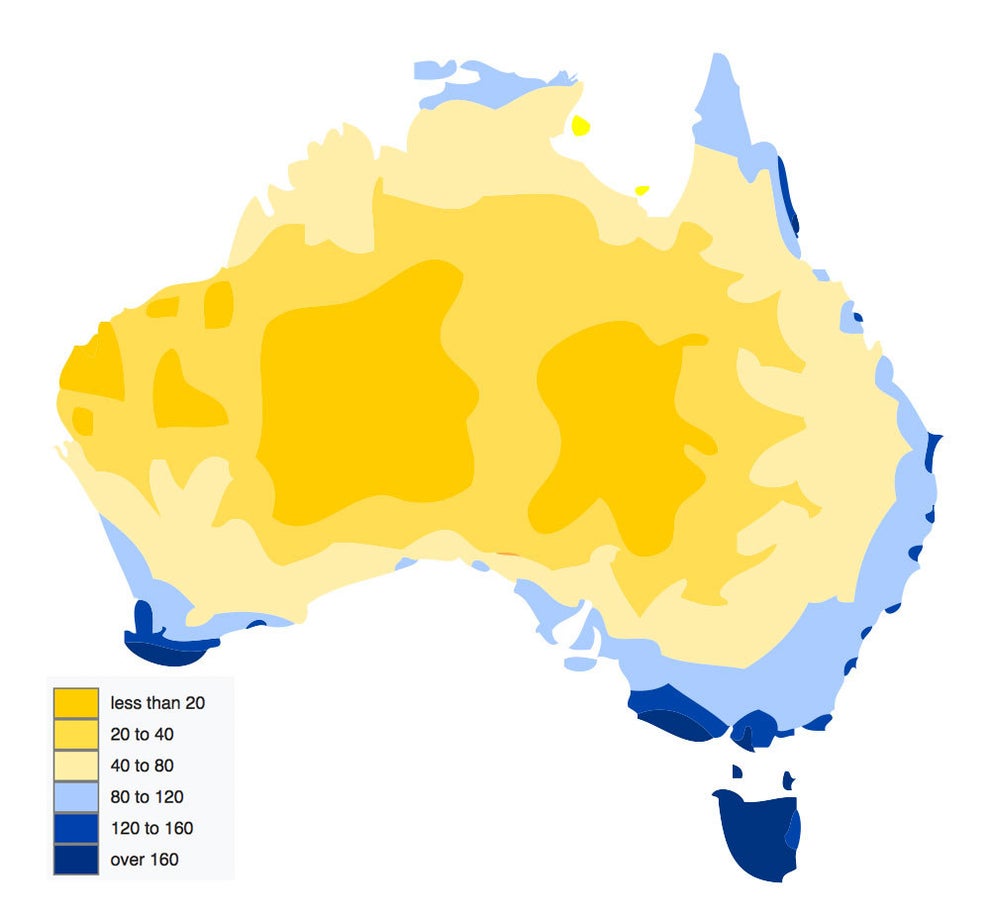 29 Maps Of Australia That Will Kinda Blow Your Mind