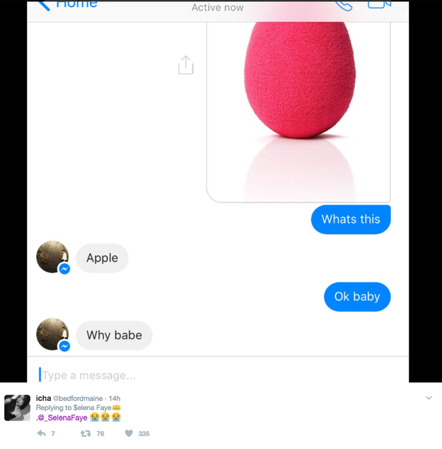 "Apple."