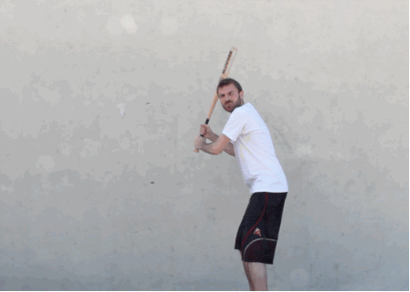 "Still waiting for the phone call asking me to go pro after hitting that inside-the-park homer back in T-ball."