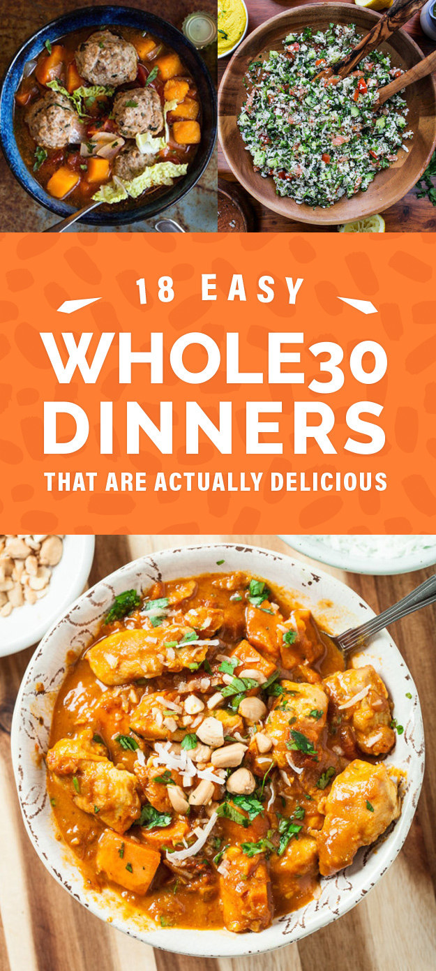 18 Easy Whole30 Dinners That Are Actually Delicious